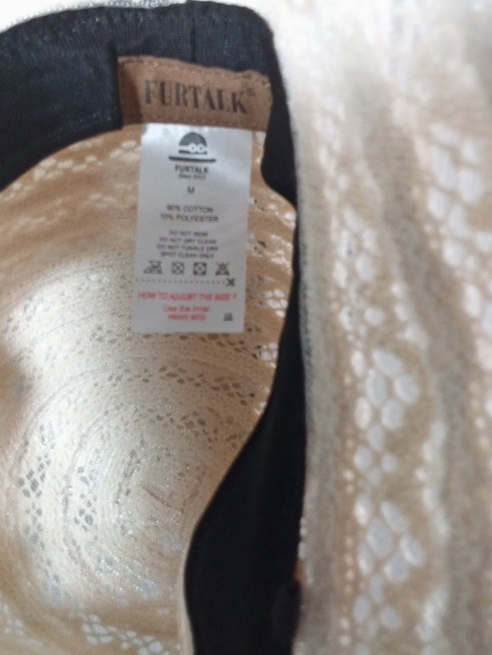 FURTALK SUN STRAW HAT - Picture 6 of 7